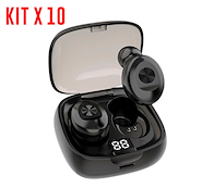 Kit X10 Auriculares Inalambricos Impermeables Powerbank GENERICO XG-8