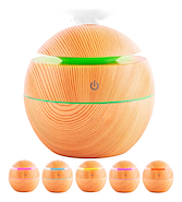 Vaporizador Humidificador Aromatizador Ultrasonico Aceites GENERICO 200 ML - $ 8.297