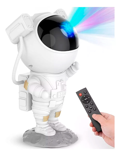 Astronauta Proyector Velador Luz Led Galaxia Estrellas GENERICO ASTRO-01 - $ 30.172