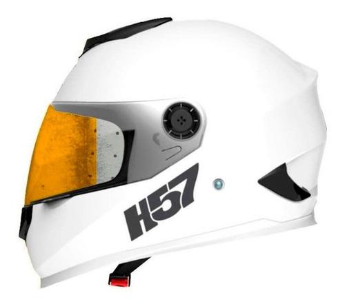 Casco para moto integral Halcon H57 rojo talle S