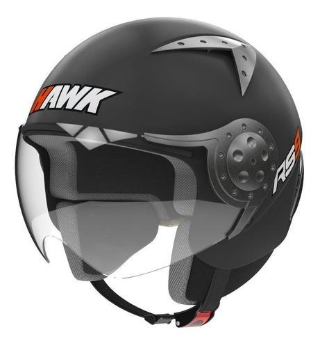 Casco Abierto Con Visor HAWK Rs9 - $ 13.511