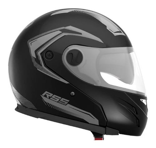 Casco Moto Rebatible Doble Visor HAWK Rs5 Vector - $ 100.742