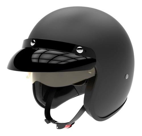 Casco Moto Abierto Vintage Cafe Racer HAWK 721 - $ 71.321