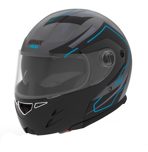 Casco Moto Rebatible Doble Visor HAWK Rs5 Resistance - $ 104.562