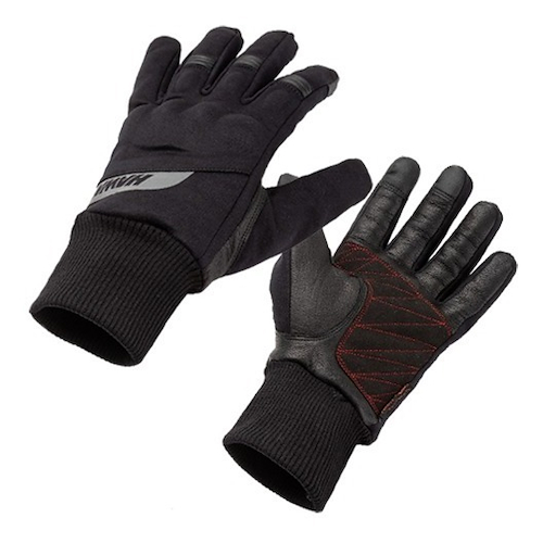 Guantes Moto Invierno Protecciones Tactil HAWK Winter Full Finger Black - $ 7.630