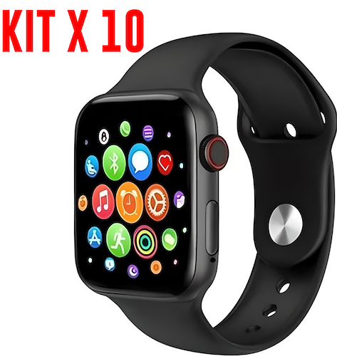 Kit X10 Smartwatch Reloj Inteligente Serie 8 P/ Android iOS HERO BAND III T900 Pro Max L - $ 138.230