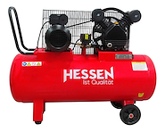 Compresor De Aire 2Hp 8 Bar 1000 Rpm HESSEN 100 Litros