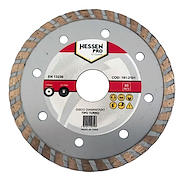Disco Corte Diamantado Amoladora HESSEN 110X22.2  Turbo
