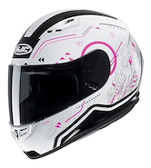 Casco Moto Integral Visor Simple Dama HJC Cs-15 Safa Mc8