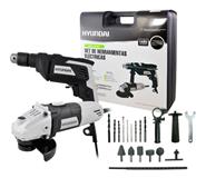 Kit Taladro + Amoladora HYUNDAI Hyck2