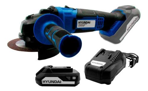 Kit Amoladora Angular + Bateria 2,0Ah + Cargador HYUNDAI Hycag20 / Hybp20-2 / Hybc20 Linea Nueva - $ 222.863