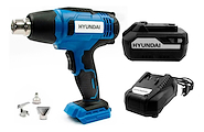 Pistola De Calor + Bateria 4 Ah + Cargador HYUNDAI 019-5840 / 990-5020 / 990-5040