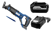 Sierra Sable + Bateria 20V 4 Ah + Cargador HYUNDAI 019-5820 / 990-5020 / 990-5040
