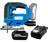 Kit Sierra Caladora + Bateria 4.0Ah + Cargador HYUNDAI Hycsj20 / Hybp20-4 / Hybc20 Linea Nueva