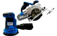 Kit Lijadora Orbital 20V 125Mm + Sierra Circular HYUNDAI Hyccs20 / Hycos20