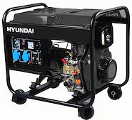 Generador Grupo Electrogeno 8000W 12 HP 456 CC HYUNDAI 080G Diesel Trifasico - $ 2.278.576