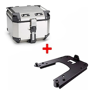 Kit Kappa Baul Aluminio 42 + Soporte Bmw F650 Gs KAPPA Kr685 + KFR420A