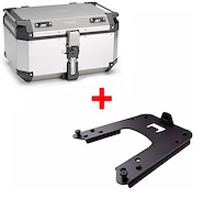 Kit Kappa Baul Aluminio 58 + Soporte Bmw F650 Gs KAPPA Kr685 + KFR580A