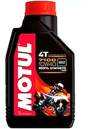 Aceite De Moto Sintetico 10W40 MOTUL 7100