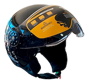 Casco Moto Abierto Con Visor PUNTO EXTREMO XR611