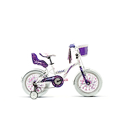 Bicicleta Infantil Para Nena Rodado 16 con rueditas RALEIGH Lilhon
