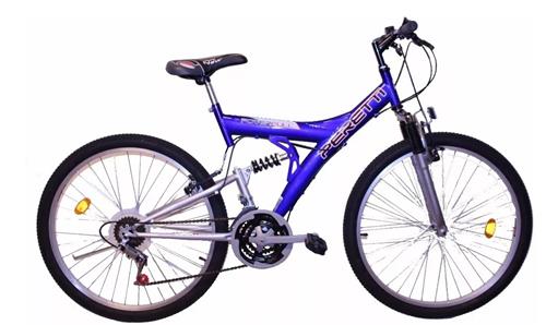 Bicicleta Mountain Bike Rodado 26 21Vel SLP Doble Suspension Peretti - $ 9.999.999