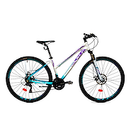 Bicicleta Mountain Bike Rodado 26 21 Vel Shimano Freno Disco SLP Venecia