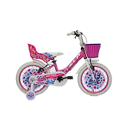 Bicicleta Infantil Para Nena Con rueditas Rodado 16 SLP Dolphin