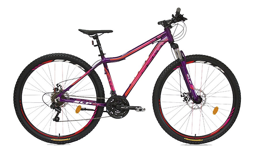 Bicicleta Mountain Bike Mujer Dama R29 Aluminio 21V Shimano SLP Pro 25 Lady - $ 260.000