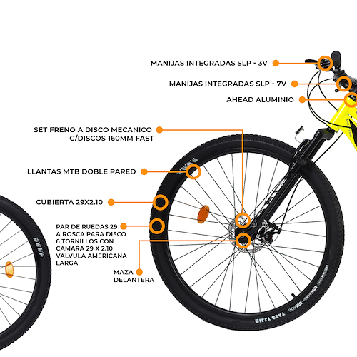 Cubiertas MTB 29