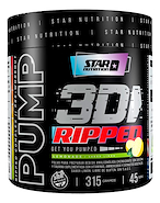 Suplemento Pre Entreno Pre Workout Quemador 315 Gr STAR NUTRITION Pump 3D Evolution Ripped