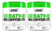 Kit X2 Suplemento Creatina Monohidrato Micronizada 300 Gr STAR NUTRITION Creatine Monohydrate