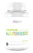 Suplemento A Base De Magnesio 60 Capsulas 500 Grs Sin Tacc STAR NUTRITION Citrato De Magnesio - $ 12.916