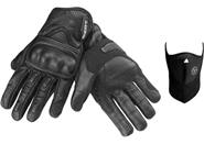 Guante Moto Cuero Cortos Protecciones VELOCITY Runner