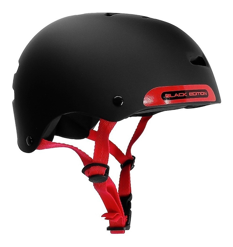 Casco Bicicleta Skate Rollers VERTIGO Vx Black Edition - $ 12.797