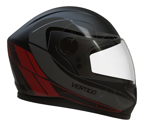 Casco Moto Integral VERTIGO V32 Warrior Nocturne - $ 22.551
