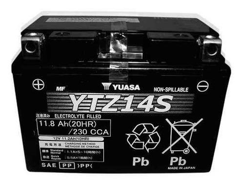 Bateria Para Moto YUASA Ytz14s - $ 250.594