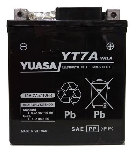 Bateria Para Moto Ytx7l-Bs YUASA Yt7a - $ 73.199