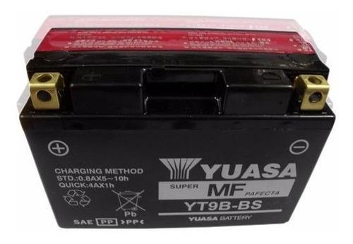 Bateria Para Moto Yt9b-4 YUASA Yt9b-Bs - $ 269.782