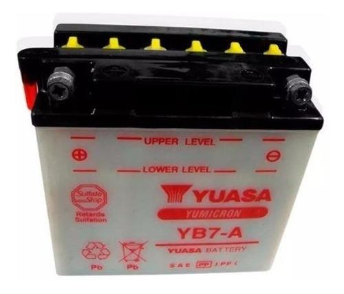 Bateria Para Moto YUASA Yb7-A - $ 110.189