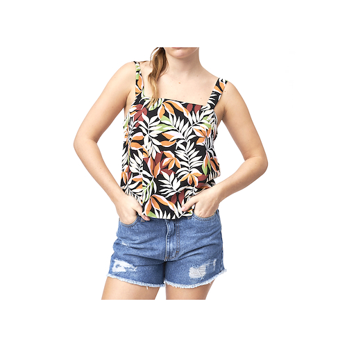 BILLABONG NIGHT TROPIC FASHION TOP