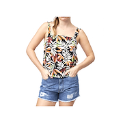 BILLABONG NIGHT TROPIC FASHION TOP