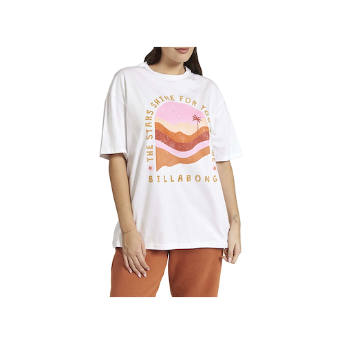 BILLABONG SHINE FOR YOU TEE BLANCA
