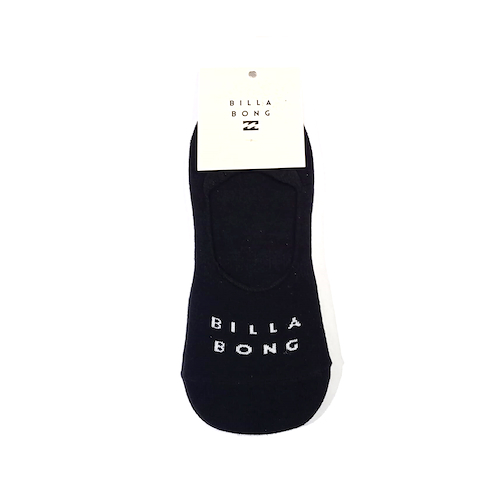 BILLABONG GIRL NO SHOW SOCKS NEGRAS