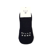 BILLABONG GIRL NO SHOW SOCKS NEGRAS