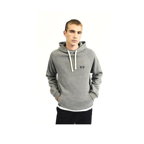 BILLABONG CORE RANGLAN COLOR HOOD GRIS