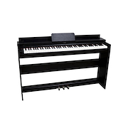 BLANTH BL8813 BLACK Piano 88 Teclas Accion Martillo Sensitivas Con Mueble