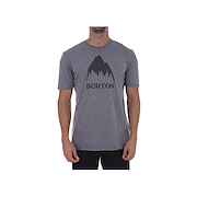 BURTON MOUNTAIN LOGO GREY HEATHER