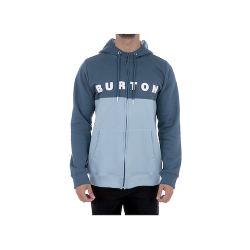 BURTON VIRTUAL FZ HOODIE PETROLEO TRELLIS