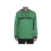 BURTON WINDSTOPPER BIG HALF ANORAK VERDE